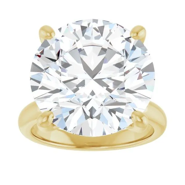 Hidden Halo-Style Engagement Ring Image 3 Raleigh Diamond Fine Jewelry Raleigh, NC