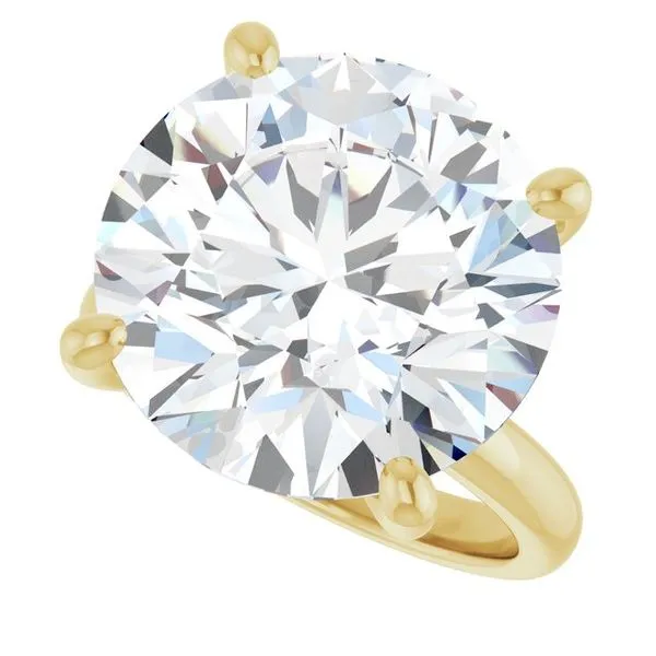 Hidden Halo-Style Engagement Ring Image 5 Raleigh Diamond Fine Jewelry Raleigh, NC