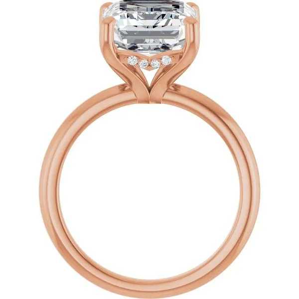 Hidden Halo-Style Engagement Ring Image 2 Raleigh Diamond Fine Jewelry Raleigh, NC