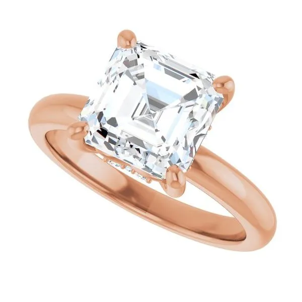 Hidden Halo-Style Engagement Ring Image 5 Dripping Diamonds Dripping Springs, TX