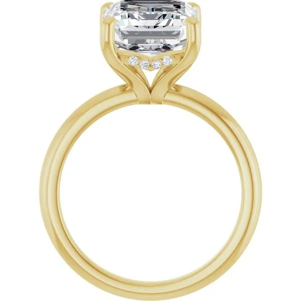 Hidden Halo-Style Engagement Ring Image 2 Raleigh Diamond Fine Jewelry Raleigh, NC