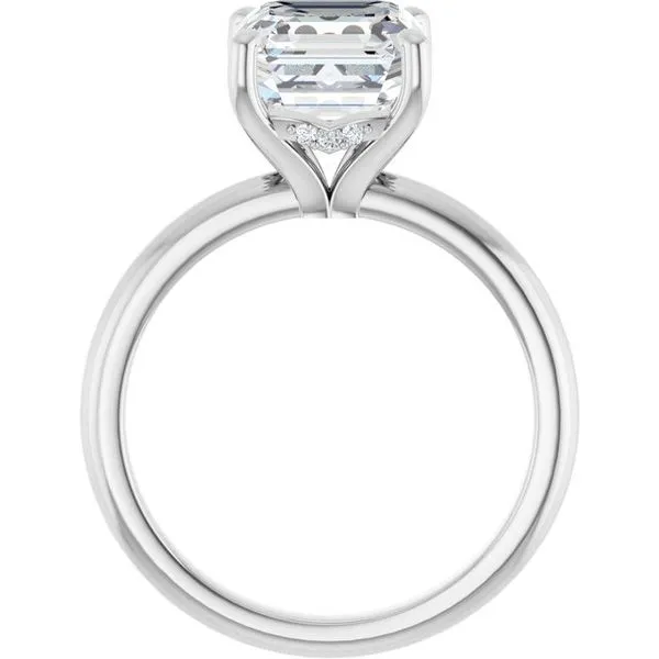 Hidden Halo-Style Engagement Ring Image 2 Raleigh Diamond Fine Jewelry Raleigh, NC