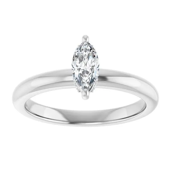 Hidden Halo-Style Engagement Ring Image 3 Raleigh Diamond Fine Jewelry Raleigh, NC