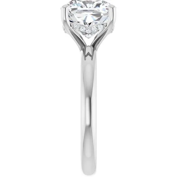 Hidden Halo-Style Engagement Ring Image 4 Dripping Diamonds Dripping Springs, TX