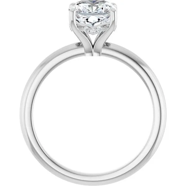 Hidden Halo-Style Engagement Ring Image 2 Dripping Diamonds Dripping Springs, TX