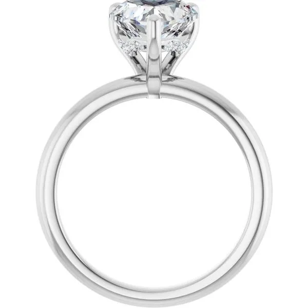 Hidden Halo-Style Engagement Ring Image 2 Raleigh Diamond Fine Jewelry Raleigh, NC