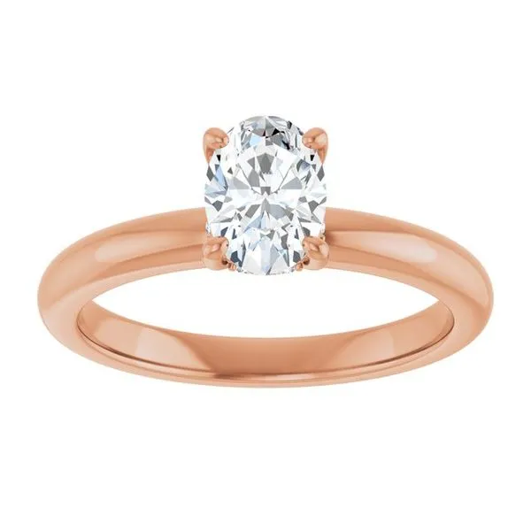 Hidden Halo-Style Engagement Ring Image 3 Raleigh Diamond Fine Jewelry Raleigh, NC