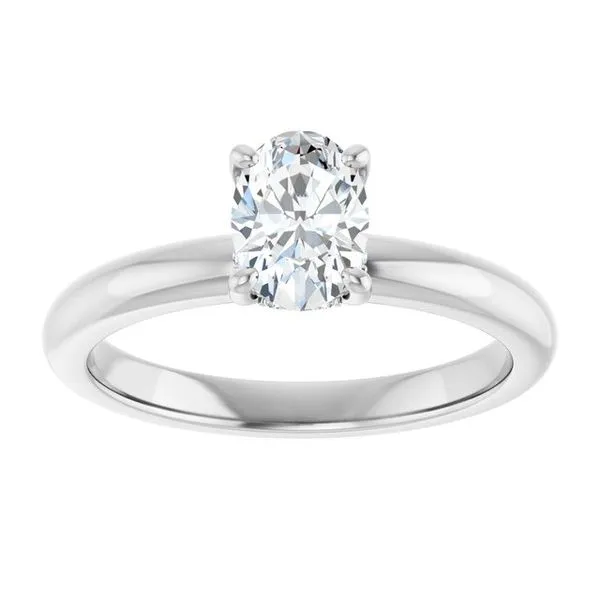 Hidden Halo-Style Engagement Ring Image 3 Raleigh Diamond Fine Jewelry Raleigh, NC