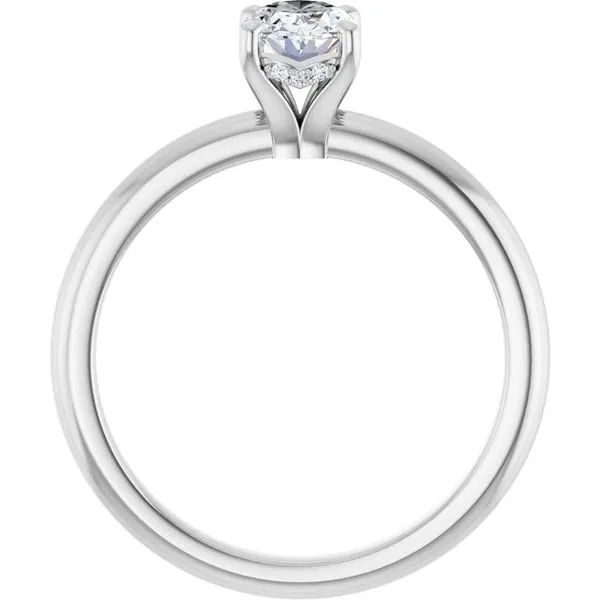 Hidden Halo-Style Engagement Ring Image 2 Raleigh Diamond Fine Jewelry Raleigh, NC