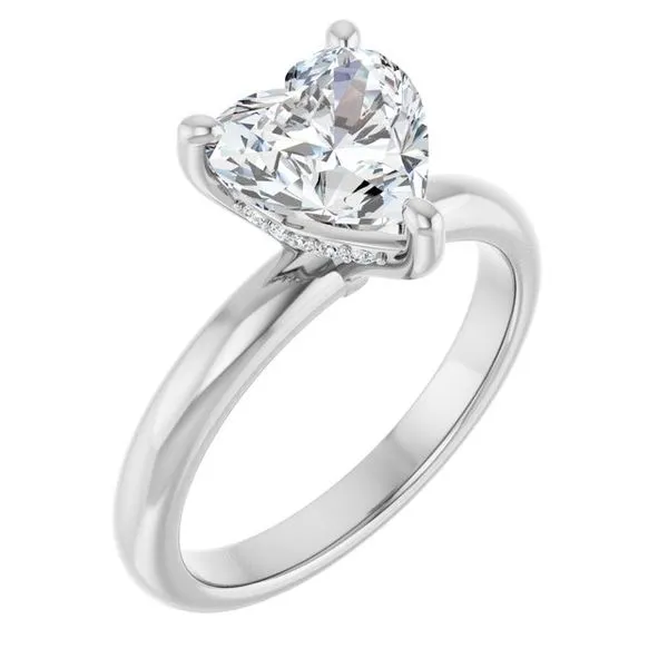 Hidden Halo-Style Engagement Ring Raleigh Diamond Fine Jewelry Raleigh, NC