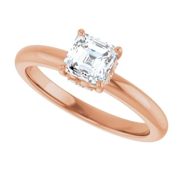 Hidden Halo-Style Engagement Ring Image 5 Dripping Diamonds Dripping Springs, TX