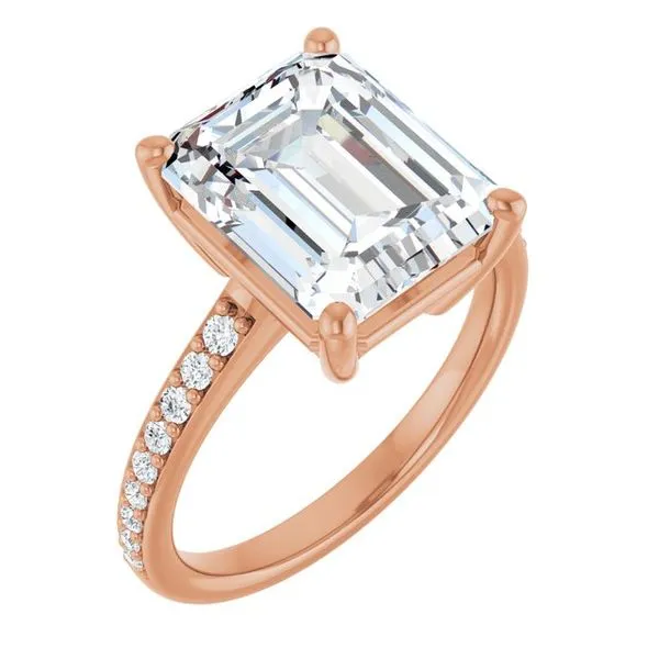 V-End Prong Engagement Ring Futer Bros Jewelers York, PA