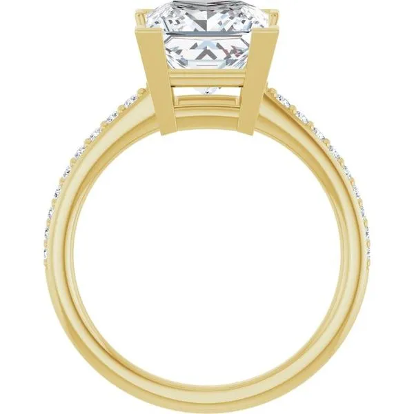 V-End Prong Engagement Ring Image 2 Raleigh Diamond Fine Jewelry Raleigh, NC