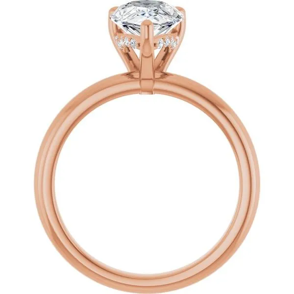 Hidden Halo-Style Engagement Ring Image 2 Raleigh Diamond Fine Jewelry Raleigh, NC