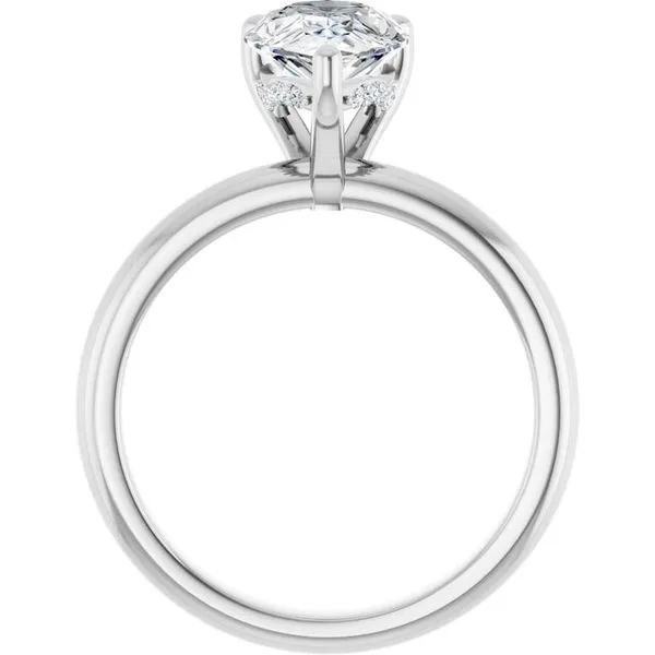 Hidden Halo-Style Engagement Ring Image 2 Raleigh Diamond Fine Jewelry Raleigh, NC