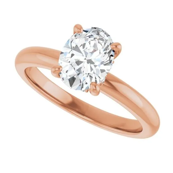 Hidden Halo-Style Engagement Ring Image 5 Raleigh Diamond Fine Jewelry Raleigh, NC