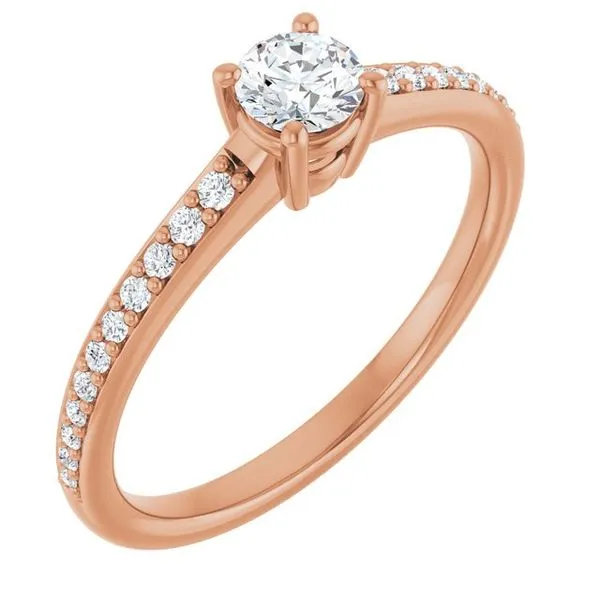 V-End Prong Engagement Ring Futer Bros Jewelers York, PA