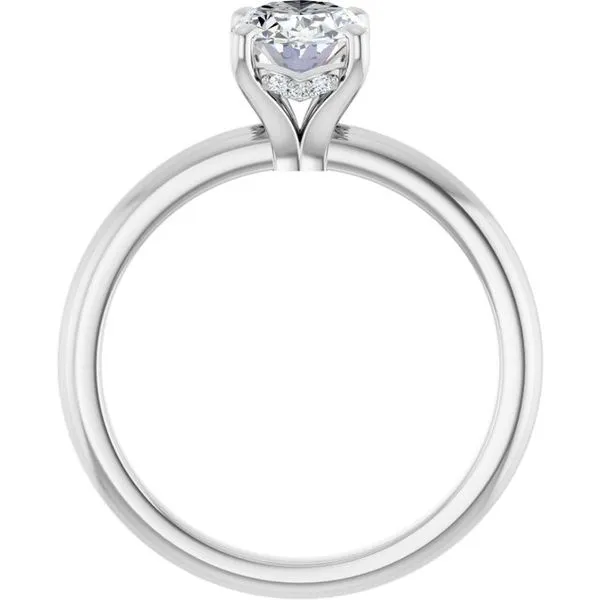 Hidden Halo-Style Engagement Ring Image 2 Raleigh Diamond Fine Jewelry Raleigh, NC