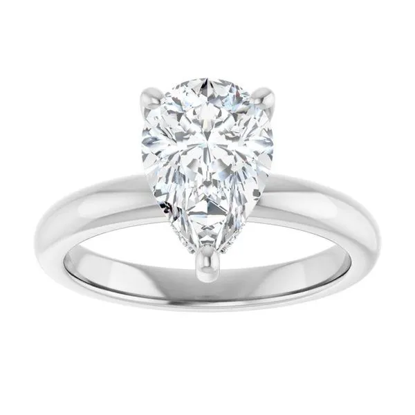 Hidden Halo-Style Engagement Ring Image 3 Dripping Diamonds Dripping Springs, TX