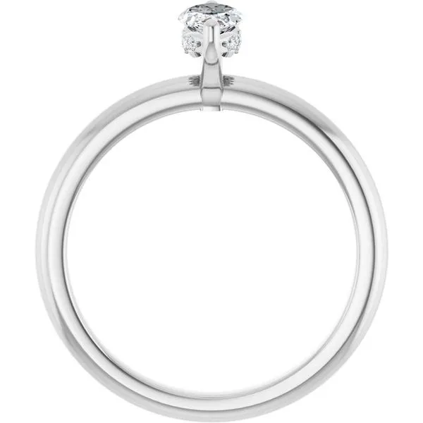 Hidden Halo-Style Engagement Ring Image 2 Raleigh Diamond Fine Jewelry Raleigh, NC