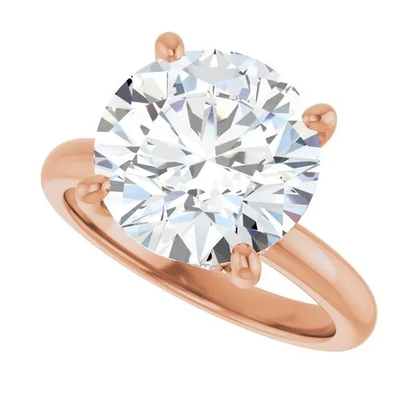 Hidden Halo-Style Engagement Ring Image 5 Raleigh Diamond Fine Jewelry Raleigh, NC