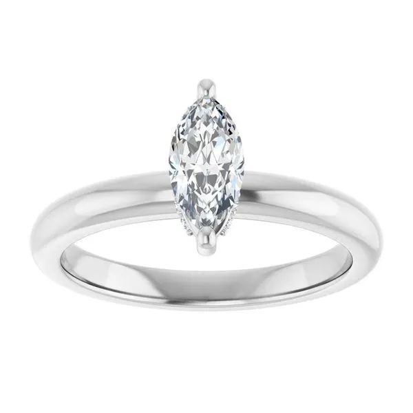 Hidden Halo-Style Engagement Ring Image 3 Dripping Diamonds Dripping Springs, TX