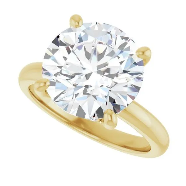 Hidden Halo-Style Engagement Ring Image 5 Raleigh Diamond Fine Jewelry Raleigh, NC