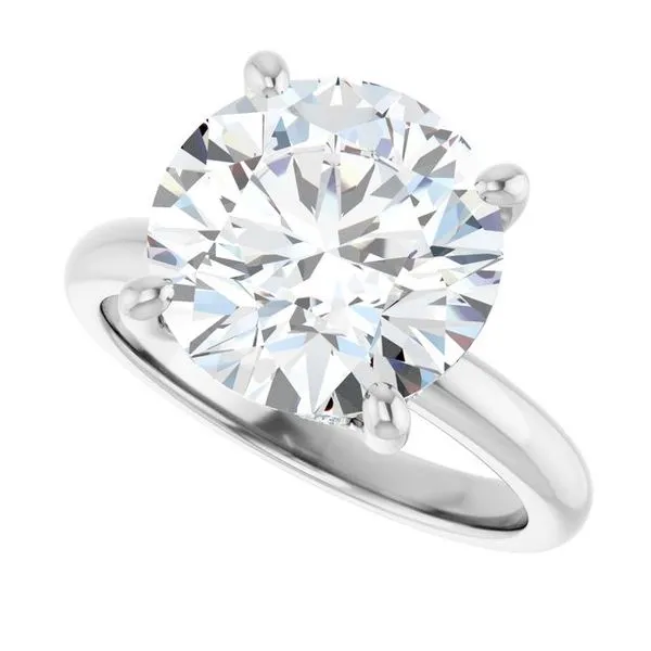 Hidden Halo-Style Engagement Ring Image 5 Raleigh Diamond Fine Jewelry Raleigh, NC