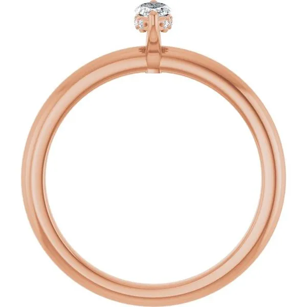 Hidden Halo-Style Engagement Ring Image 2 Raleigh Diamond Fine Jewelry Raleigh, NC