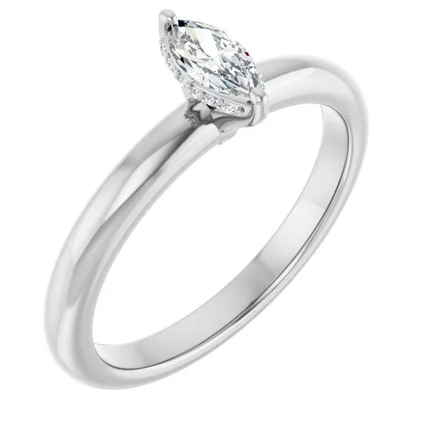 Hidden Halo-Style Engagement Ring Raleigh Diamond Fine Jewelry Raleigh, NC