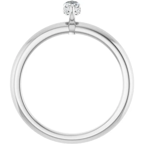 Hidden Halo-Style Engagement Ring Image 2 Raleigh Diamond Fine Jewelry Raleigh, NC