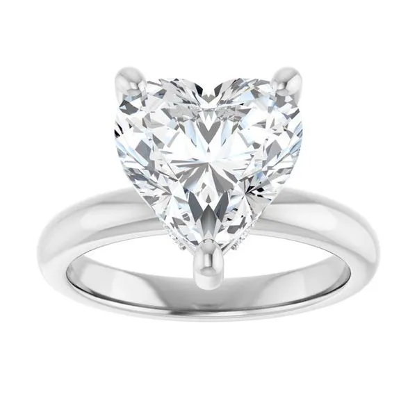 Hidden Halo-Style Engagement Ring Image 3 Raleigh Diamond Fine Jewelry Raleigh, NC