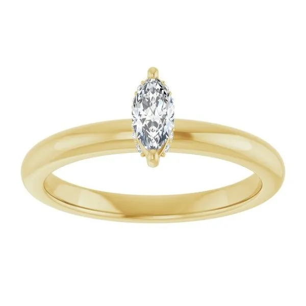 Hidden Halo-Style Engagement Ring Image 3 Dripping Diamonds Dripping Springs, TX