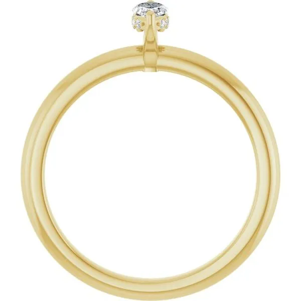 Hidden Halo-Style Engagement Ring Image 2 Raleigh Diamond Fine Jewelry Raleigh, NC