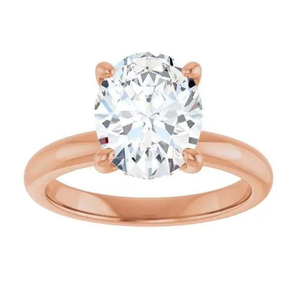 Hidden Halo-Style Engagement Ring Image 3 Dripping Diamonds Dripping Springs, TX