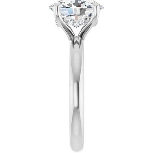 Hidden Halo-Style Engagement Ring Image 4 Dripping Diamonds Dripping Springs, TX