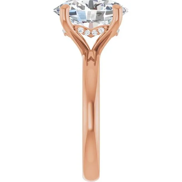 Hidden Halo-Style Engagement Ring Image 4 Dripping Diamonds Dripping Springs, TX