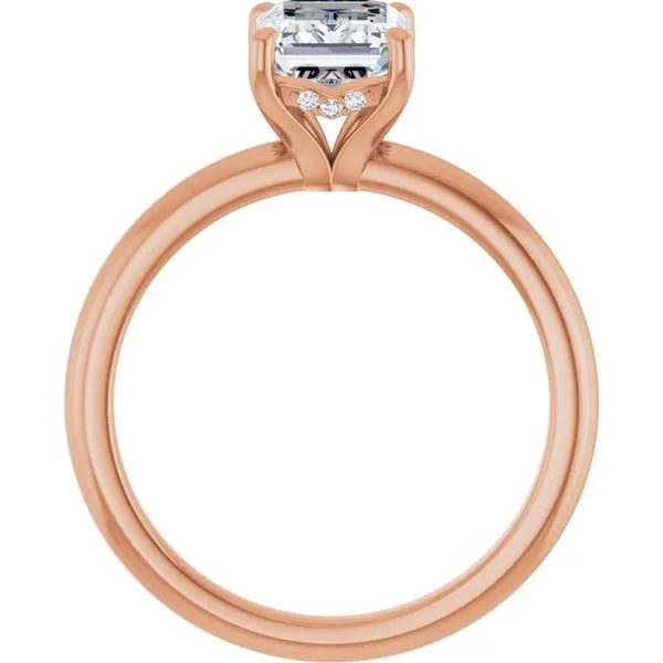 Hidden Halo-Style Engagement Ring Image 2 Dripping Diamonds Dripping Springs, TX