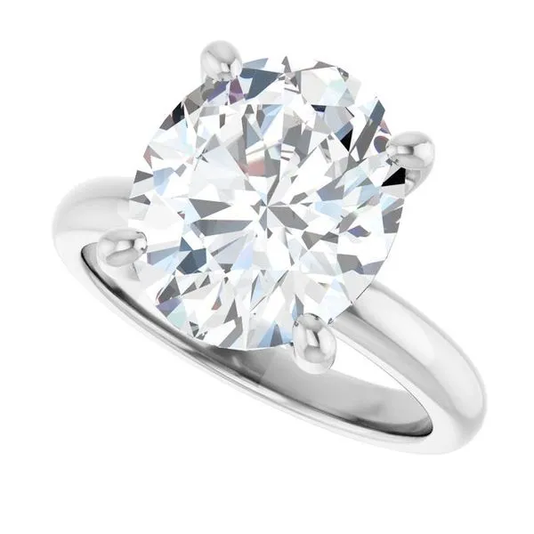 Hidden Halo-Style Engagement Ring Image 5 Raleigh Diamond Fine Jewelry Raleigh, NC