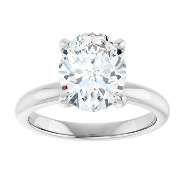 Hidden Halo-Style Engagement Ring Image 3 Raleigh Diamond Fine Jewelry Raleigh, NC