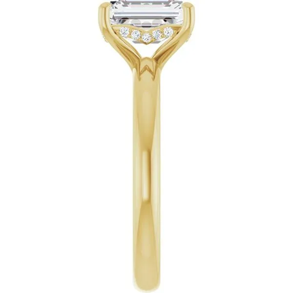 Hidden Halo-Style Engagement Ring Image 4 Dripping Diamonds Dripping Springs, TX