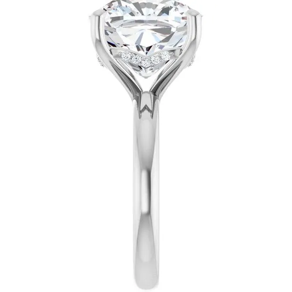 Hidden Halo-Style Engagement Ring Image 4 Dripping Diamonds Dripping Springs, TX