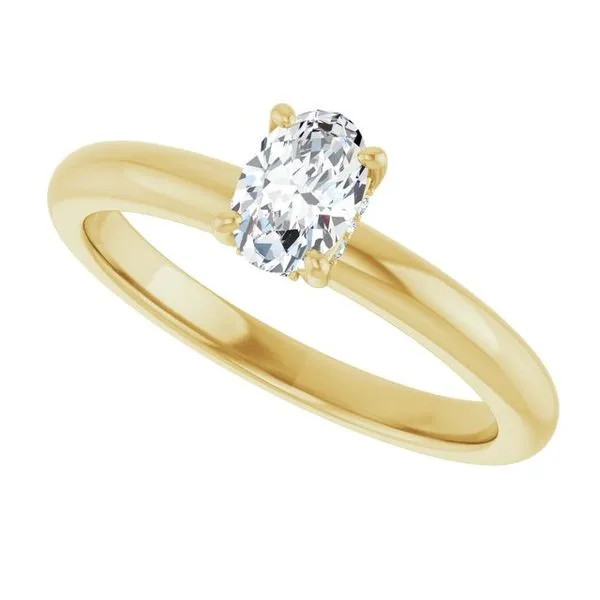 Hidden Halo-Style Engagement Ring Image 5 Raleigh Diamond Fine Jewelry Raleigh, NC