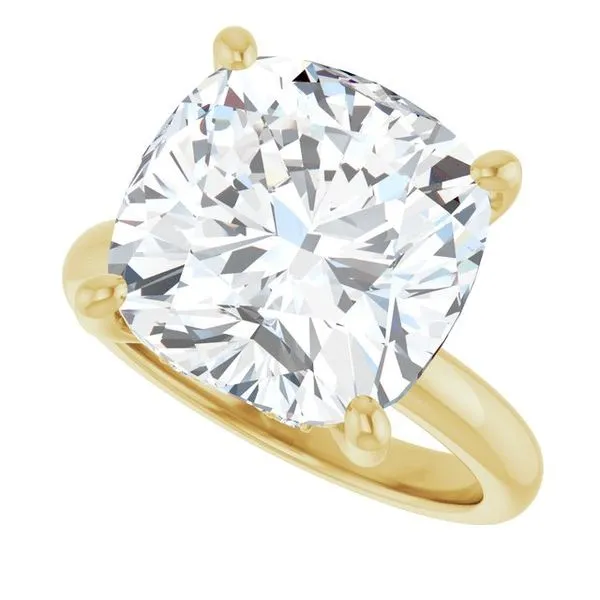 Hidden Halo-Style Engagement Ring Image 5 Raleigh Diamond Fine Jewelry Raleigh, NC