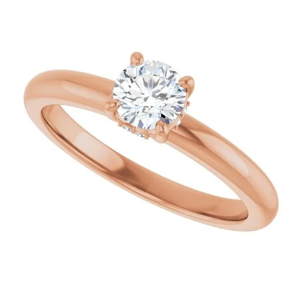 Hidden Halo-Style Engagement Ring Image 5 Dripping Diamonds Dripping Springs, TX