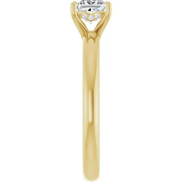 Hidden Halo-Style Engagement Ring Image 4 Raleigh Diamond Fine Jewelry Raleigh, NC