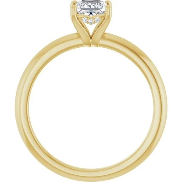 Hidden Halo-Style Engagement Ring Image 2 Raleigh Diamond Fine Jewelry Raleigh, NC