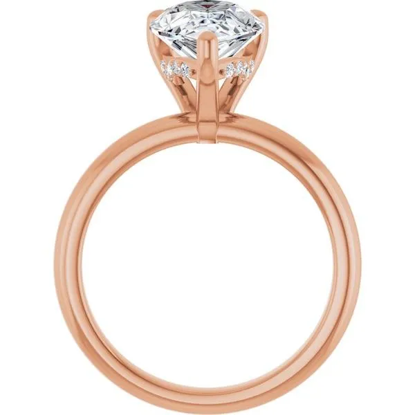 Hidden Halo-Style Engagement Ring Image 2 Raleigh Diamond Fine Jewelry Raleigh, NC