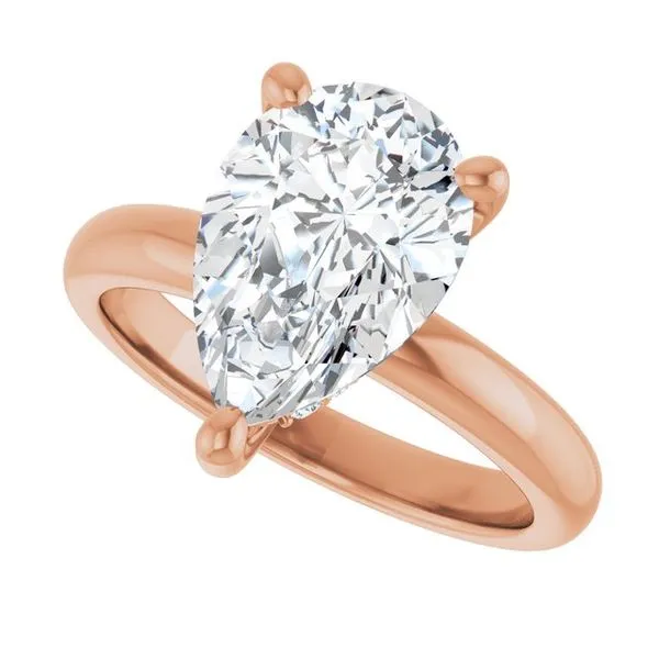 Hidden Halo-Style Engagement Ring Image 5 Raleigh Diamond Fine Jewelry Raleigh, NC