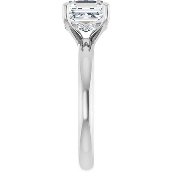 Hidden Halo-Style Engagement Ring Image 4 Dripping Diamonds Dripping Springs, TX